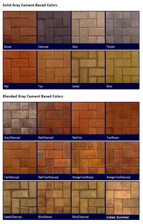 Pavers Products Colors Abc Pavers Luxury Outdoor Living